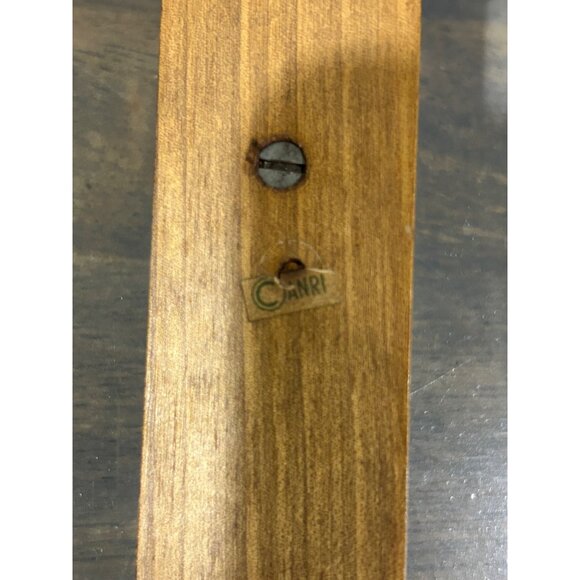 Vintage Anri Italy Hand Carved Wood Cross Crucifix Jesus Original Sticker 13" - Picture 5 of 9